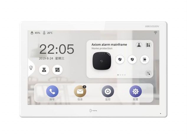 Hikvision DS-KH9510-WTE1 10.1" Android IP-видеодомофон c Wi-Fi