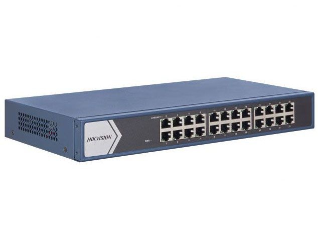 Hikvision DS-3E1524-EI Интеллектуальный управляемый коммутатор с 24 x Gigabit-оптоволоконными портами