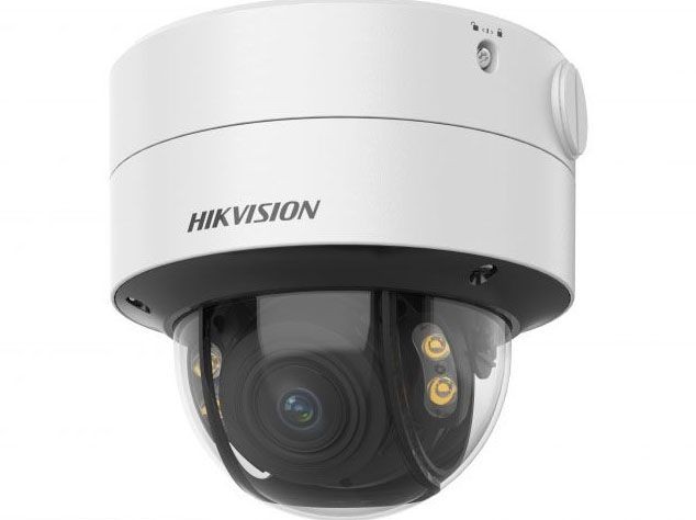 Hikvision DS-2CE59DF8T-AVPZE 2 Мп купольная видеокамера с моторизованным вариофокальным объективом и технологией PoC серии ColorVu