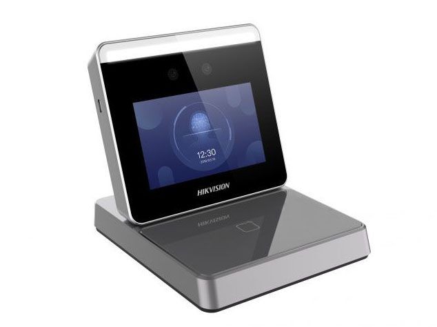 Hikvision DS-K1F600U-D6E-F Терминал для сбора изображении лиц и отпечатков пальцев