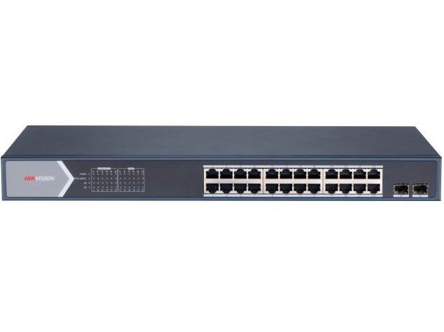Hikvision DS-3E1526P-SI Интеллектуальный управляемый коммутатор с 24 x Gigabit PoE-портами