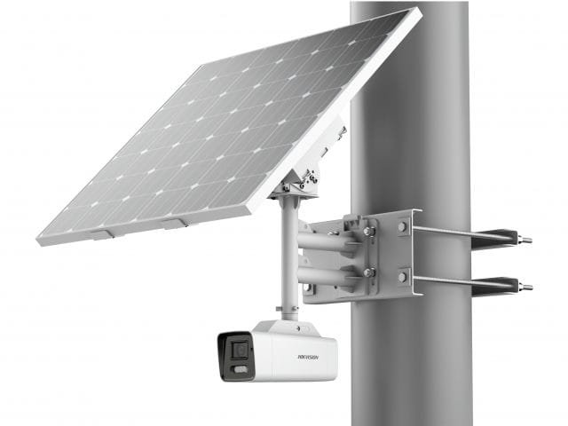 HIKVISION DS-2XS6A47G1-LS/C36S80 4 Мп цилиндрическая IP-камера с фиксированным объективом, 4G, технологией ColorVu и питанием от солнечной батареи
