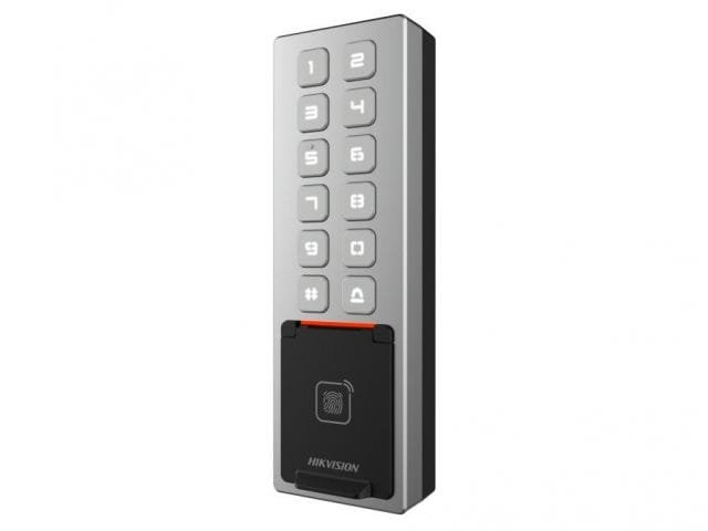 HIKVISION DS-K1T805MBFWX Терминал доступа со встроенным считывателем Mifare и отпечатков пальцев