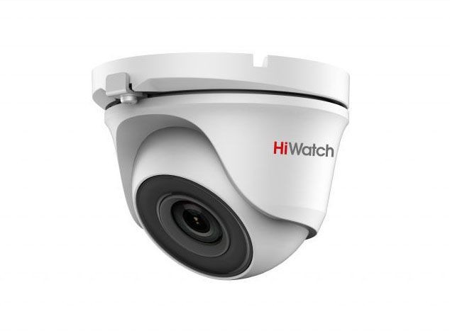 HiWatch DS-T203S 6 мм 2 Мп купольная HD-TVI видеокамера с EXIR-подсветкой до 30 м