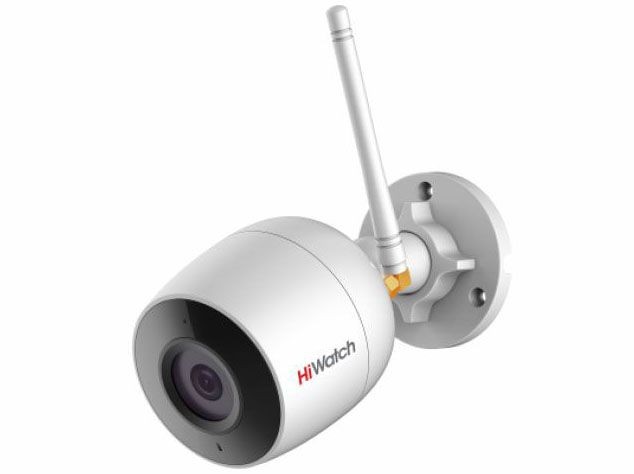 HiWatch DS-I250W 2 Мп цилиндрическая IP-видеокамера с EXIR-подсветкой до 30 м и Wi-Fi