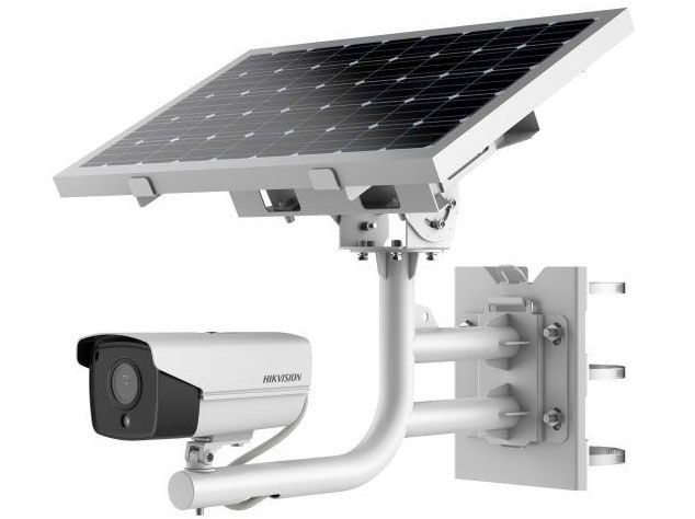 Hikvision DS-2XS6A25G0-I/CH20S40 2.8 мм 2 Мп цилиндрическая солнечная Smart 4G IP-камера с ИК-подсветкой до 30 м