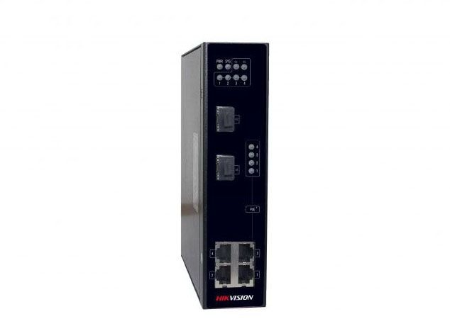 Hikvision DS-3T0306P Промышленный PoE-коммутатор
