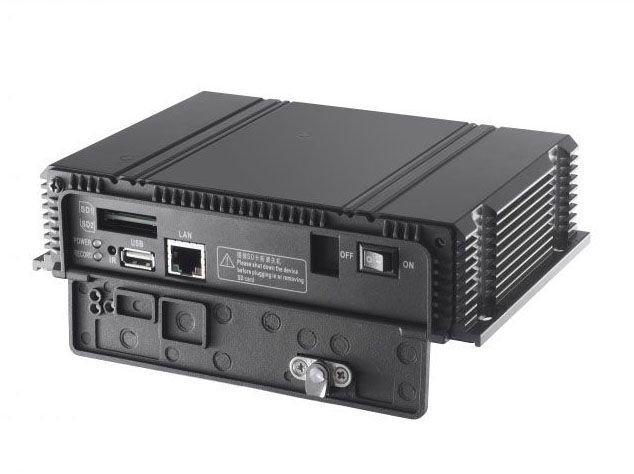 Hikvision DS-MP7508/GW/WI58(1T) 8-ми канальный мобильный видеорегистратор с GPS, 3G и Wi-Fi модулями