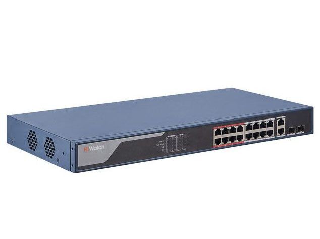 HiWatch SWT-1318P Интеллектуальный управляемый коммутатор с 16 x 100 Мбит/с PoE-портами