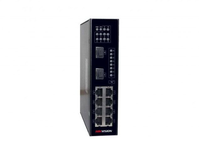 Hikvision DS-3T0310P Промышленный PoE-коммутатор