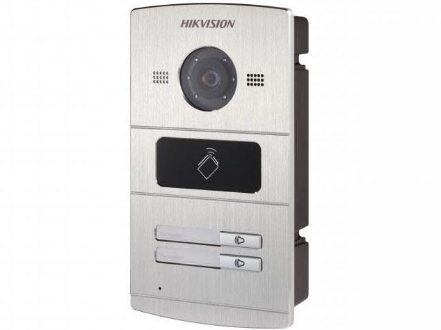 Hikvision DS-KV8202-IM 1.3 Мп IP вызывная панель на двух абонентов с ИК-подсветкой
