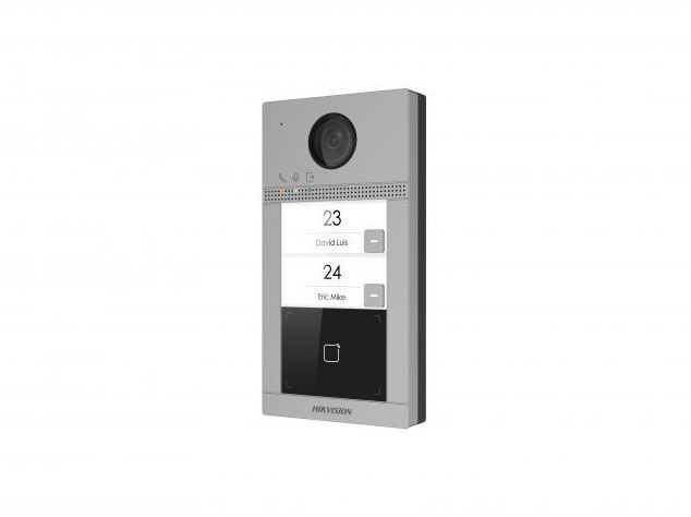Hikvision DS-KV8213-WME1 2 Мп IP вызывная панель на двух абонентов с ИК-подсветкой и Wi-Fi