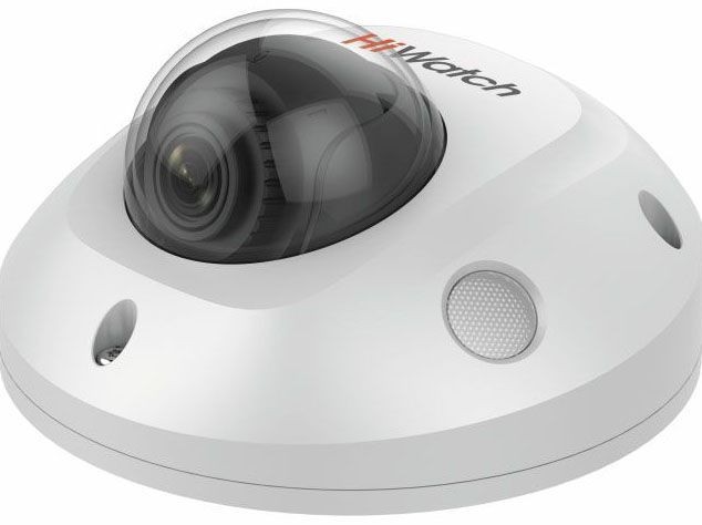 HiWatch IPC-D522-G0/SU 4 мм 2 Мп купольная IP-камера (мини) с фиксированным объективом и EXIR-подсветкой до 10 м