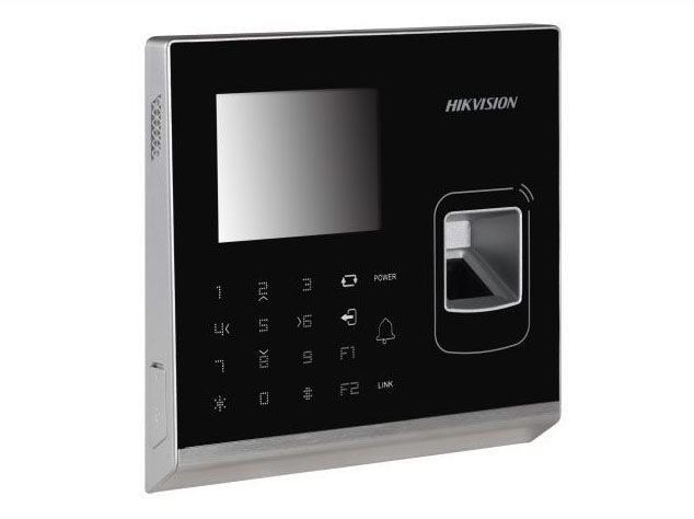 Hikvision DS-K1T201MF Терминал доступа со встроенными считывателями Mifare карт и отпечатков пальцев