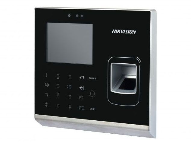 Hikvision DS-K1T201MF-C Терминал доступа со встроенными считывателями Mifare карт и отпечатков пальцев и 2 Мп камерой