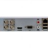 HiWatch DS-H104UA 4-канальный гибридный HD-TVI регистратор c технологией AoC (аудио по коаксиальному кабелю)