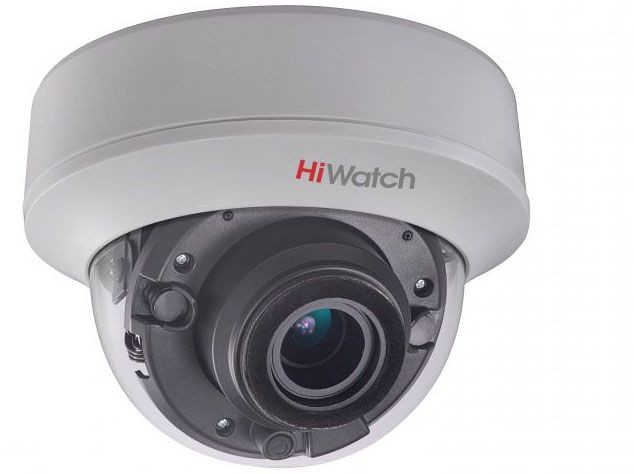 HiWatch DS-T507(C) 5 Мп купольная HD-TVI видеокамера с EXIR-подсветкой до 40 м