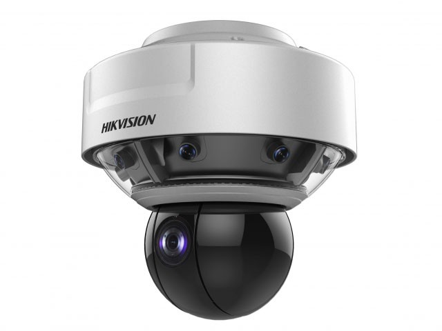 Hikvision DS-2DP1636ZIX-D/236 Уличная панорамная IP-камера с 8-ю 2 Мп сенсорами и 2 Мп PTZ-модулем и ИК-подсветкой до 200 м
