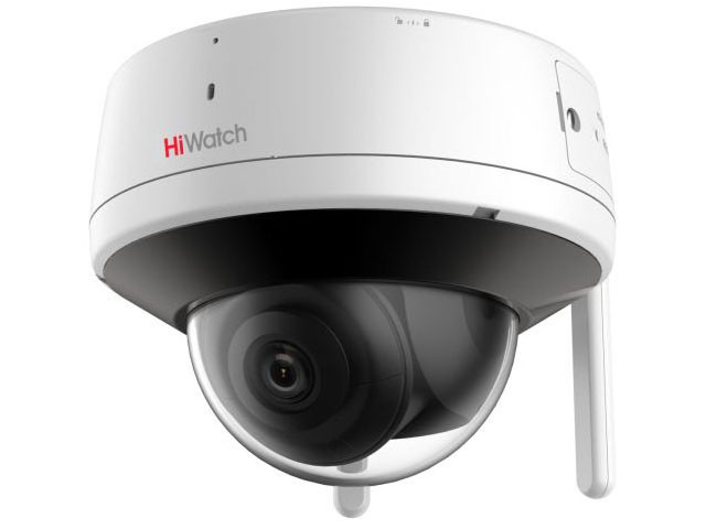 HiWatch DS-I252W(D) 4 мм 2 Мп купольная IP-камера c EXIR-подсветкой до 30 м и WiFi