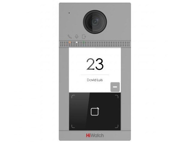 HiWatch VDP-D4211W/Flush Вызывная панель системы видеодомофонии, рассчитанная на 1 абонента