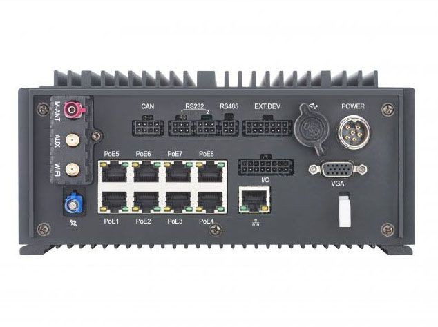 Hikvision DS-MP7608-HN/GW/WI58(1T)(M12) 8-канальный мобильный видеорегистратор