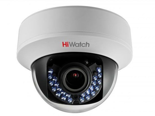 HiWatch DS-T107 Купольная HD-TVI видеокамера с ИК-подсветкой до 30 м