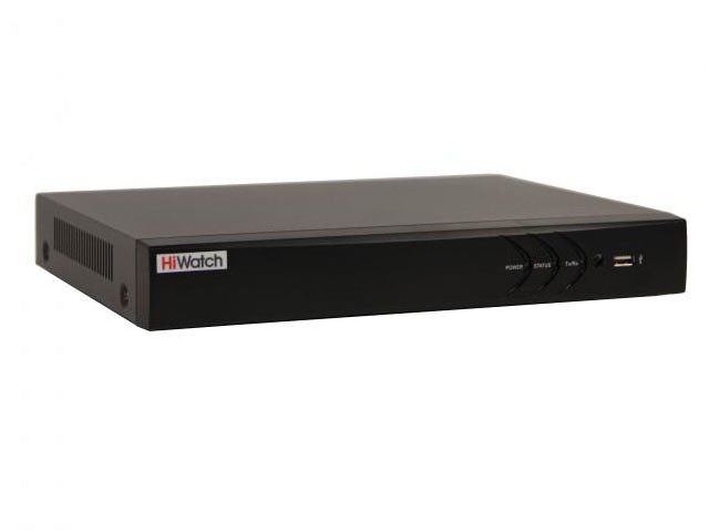 HiWatch DS-H308QA(C) 8-канальный гибридный HD-TVI видеорегистратор c детектором MD2.0 и AoC (аудио по коаксиальному кабелю)