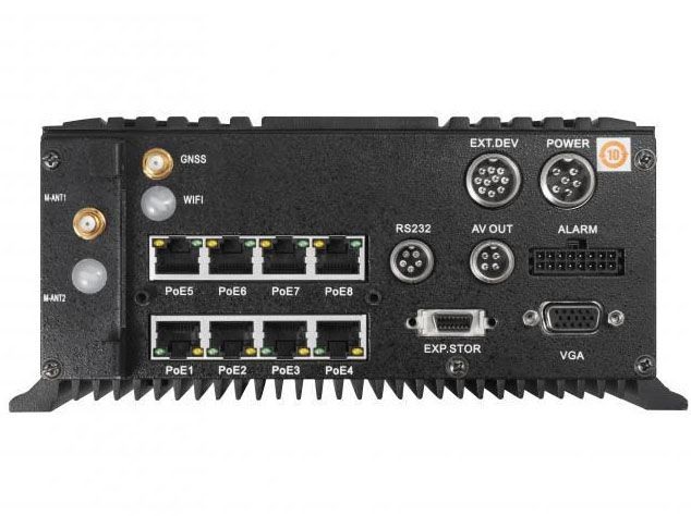 Hikvision DS-M7508HNI 8-ми канальный IP-видеорегистратор с GPS модулем