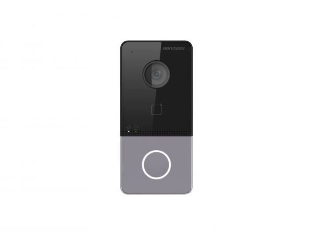 Hikvision DS-KV6113-WPE1(B) 2 Мп IP вызывная панель на одного абонента с ИК-подсветкой и Wi-Fi