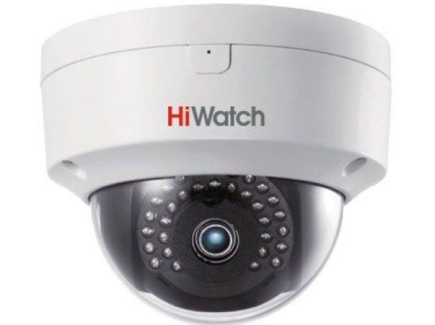 HiWatch DS-I452S 4 Мп купольная IP-видеокамера с ИК-подсветкой до 30 м, микрофоном и динамиком