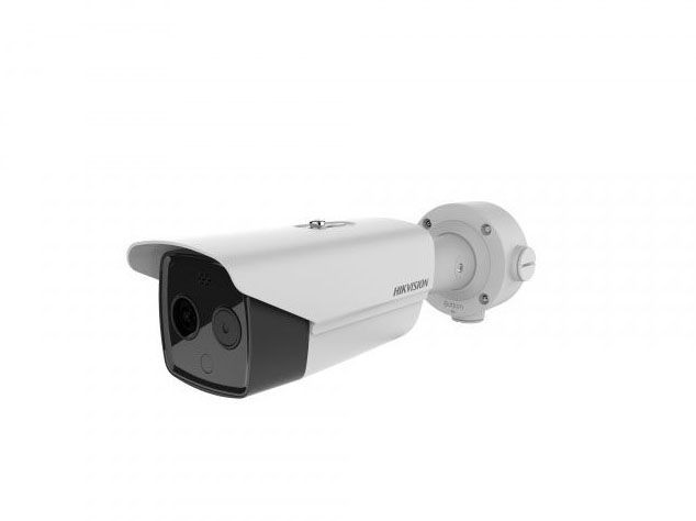 Hikvision DS-2TD2617-6/PA Двухспектральный цилиндрический тепловизор с алгоритмом глубокого обучения