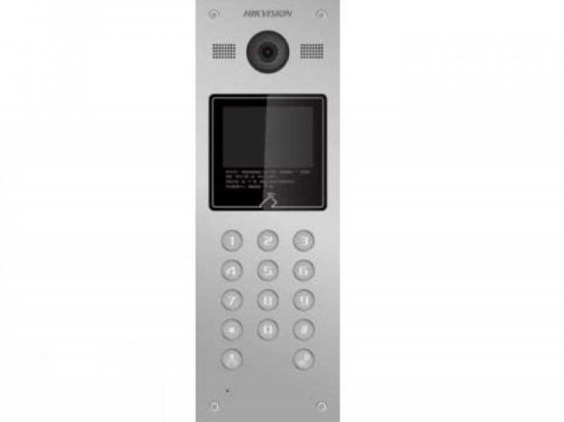 Hikvision DS-KD6002-VM 1.3 Мп многоабонентская IP вызывная панель c LED-подсветкой