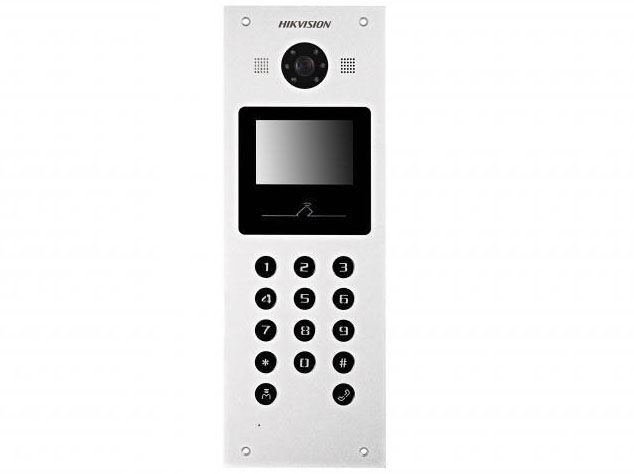 Hikvision DS-KD6002-VM 1.3 Мп многоабонентская IP вызывная панель c LED-подсветкой