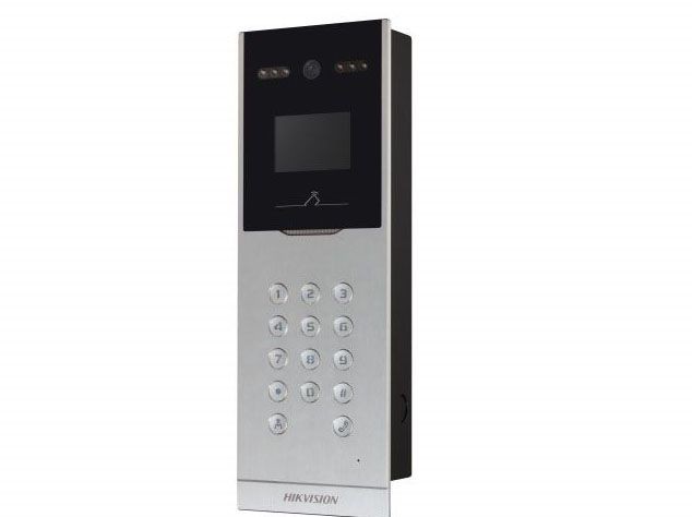 Hikvision DS-KD8002-VM 1.3 Мп многоабонентская IP вызывная панель c LED-подсветкой