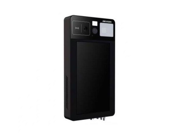 Hikvision DS-MDH005-B Терминал DS-MDH005-B является встраиваемым терминалом с функциями бесконтактного измерения поверхностной температуры тела и детекции наличия/отсутствия маски с выдачей соответствующего звукового тревожного уведомления, что помогает обеспечивать необходимы