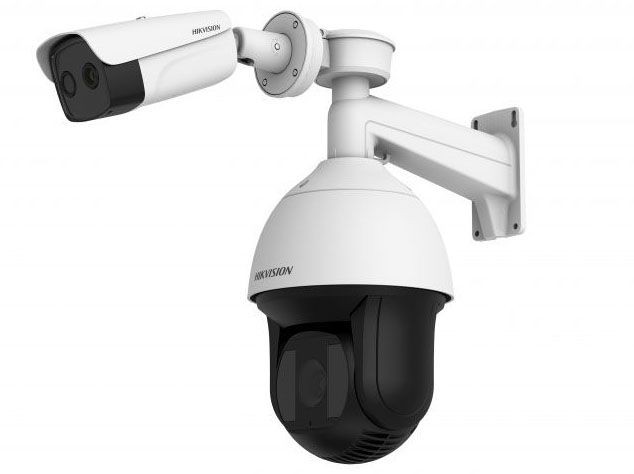 Hikvision DS-2TX3742-25A/P Двухспектральная система слежения на основе обзорной и PTZ камер с ИК-подсветкой до 500 м с Deep learning алгоритмом