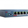 Hikvision DS-3E0105P-E Неуправляемый PoE-коммутатор