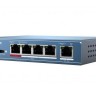 Hikvision DS-3E0105P-E Неуправляемый PoE-коммутатор