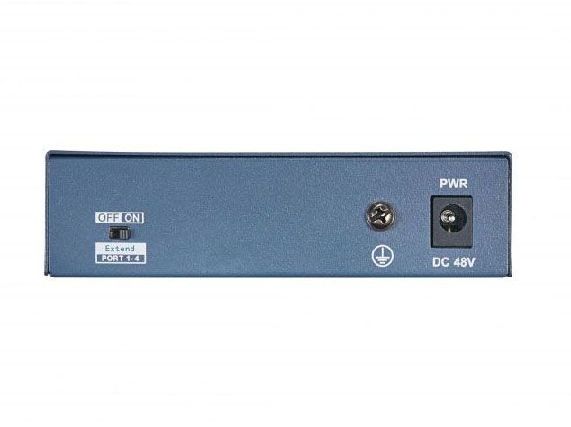 Hikvision DS-3E0105P-E(B) Неуправляемый PoE-коммутатор