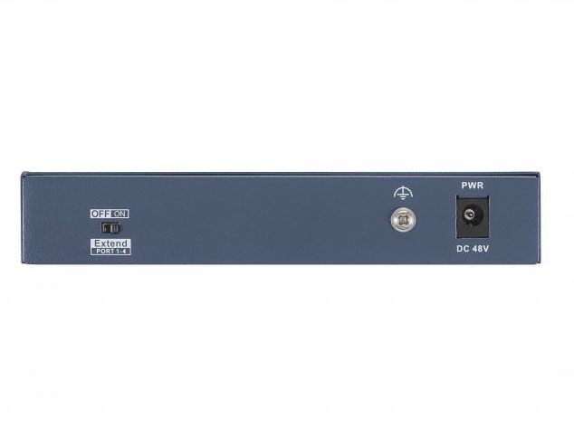 Hikvision DS-3E0106HP-E Неуправляемый Hi-PoE-коммутатор