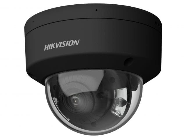 HIKVISION DS-2CD2187G2-LSU(C)(BLACK) 8 Мп уличная купольная IP-камера с LED-подсветкой до 30 м и технологией AcuSense