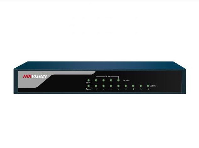Hikvision DS-3E0108P-E Неуправляемый PoE-коммутатор