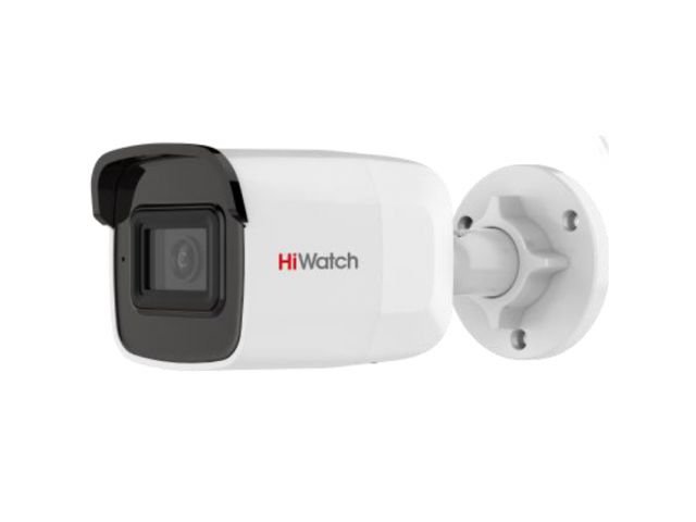 HiWatch DS-I650M(B) 4 мм @F2.0 6 Мп уличная цилиндрическая IP-камера с EXIR-подсветкой до 30 м и встроенным микрофоном