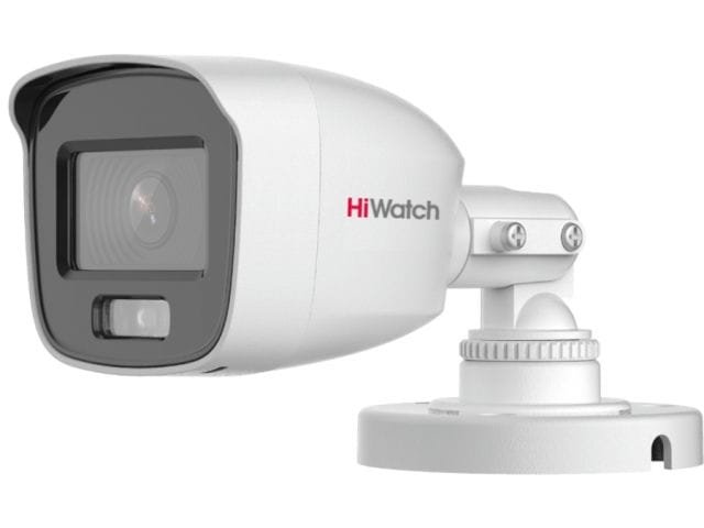 HiWatch DS-T500L 3.6 мм Цилиндрическая мини-камера 3K с технологией ColorVu и микрофоном
