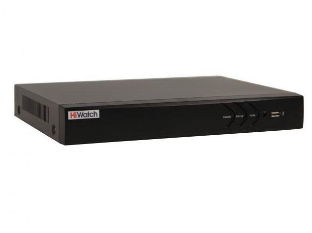 HiWatch DS-H304QA(B) 4-канальный гибридный HD-TVI видеорегистратор c технологией MD2.0 и AoC (аудио по коаксиальному кабелю)