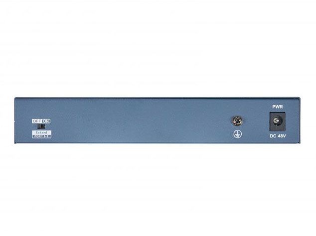 Hikvision DS-3E0109P-E/M(B) Неуправляемый PoE-коммутатор