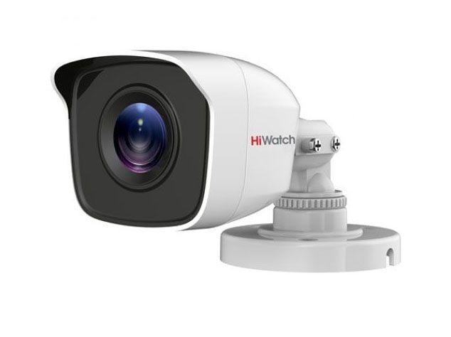 HiWatch DS-T200S 6 мм 2 Мп цилиндрическая HD-TVI видеокамера с EXIR-подсветкой до 30 м