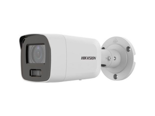 Hikvision DS-2CD2087G2-LU (C) 6 мм 8 Мп уличная цилиндрическая IP-камера с LED-подсветкой до 40 м и технологией AcuSense