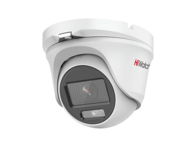 HiWatch DS-T503L 3.6 мм Купольная камера 3K с технологией ColorVu и микрофоном