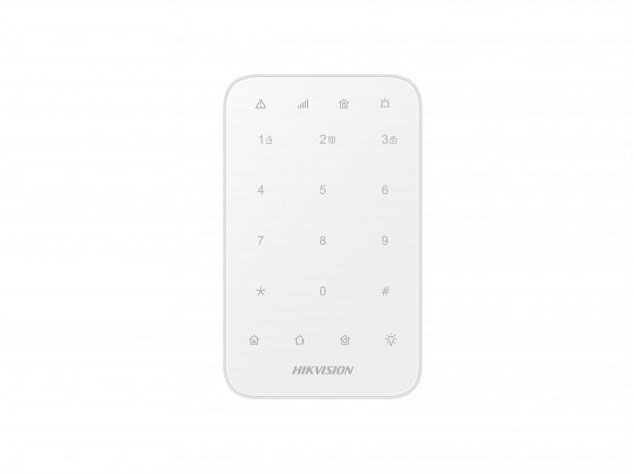Hikvision DS-PK1-E-WE Беспроводная LED-клавиатура (AX PRO)